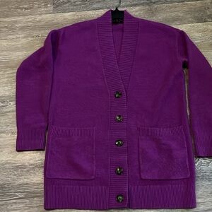 Ann Taylor size medium Women's Cardigan button Sweater